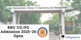 RBU UG/PG Admission 2025-26 Open; Apply Now!